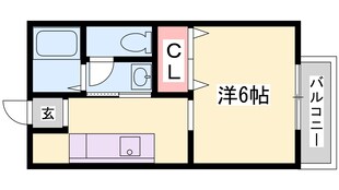 シングルハイツRANの物件間取画像